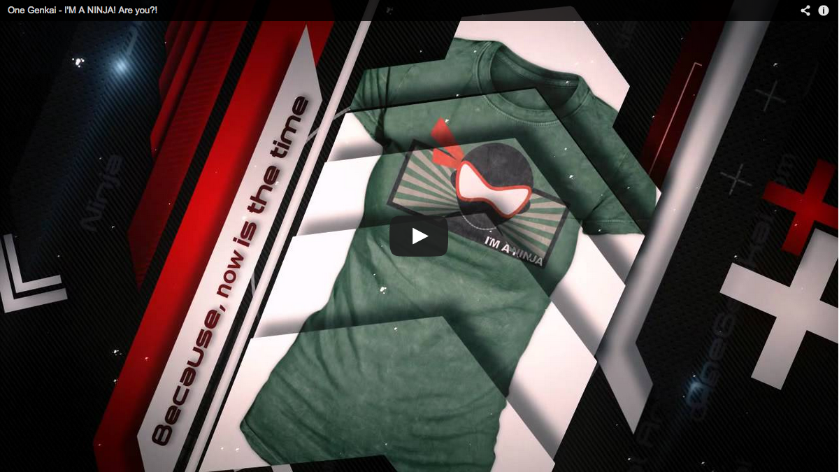 I'M A NINJA Product line teaser