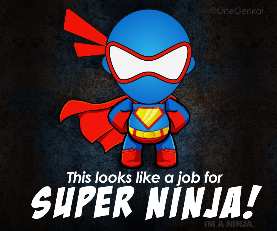 SuperMan x I'M A NINJA