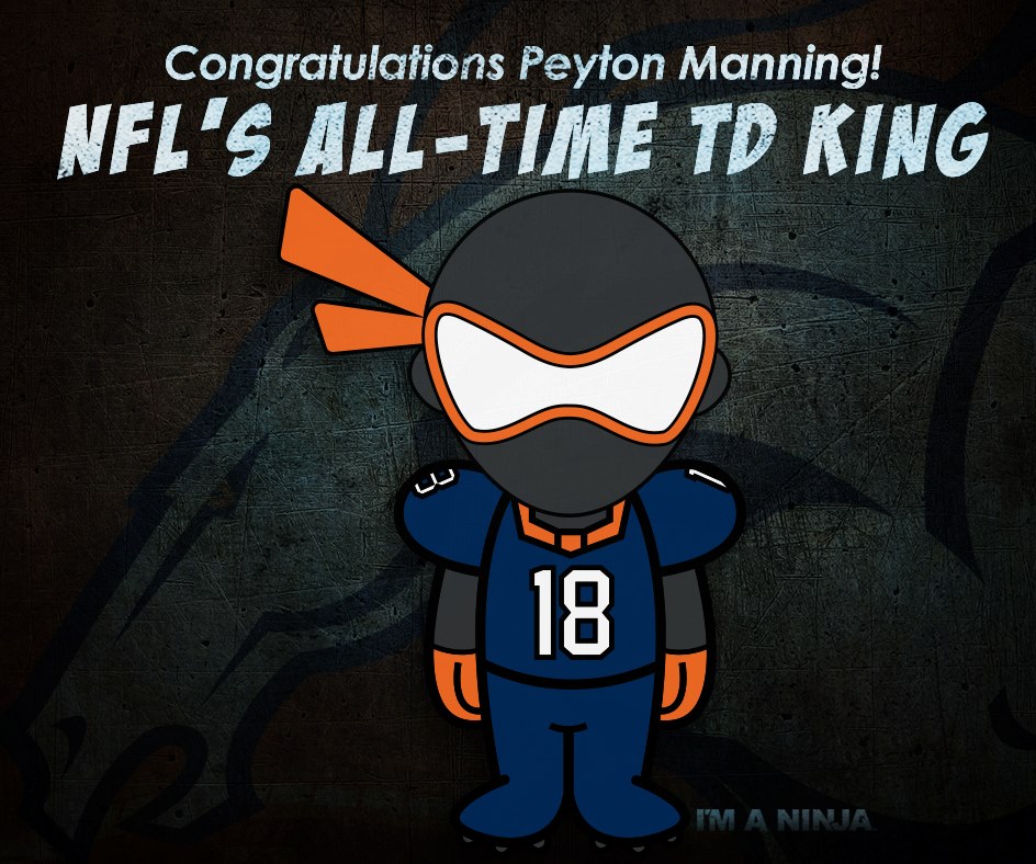 Peyton Manning x I'M A NINJA