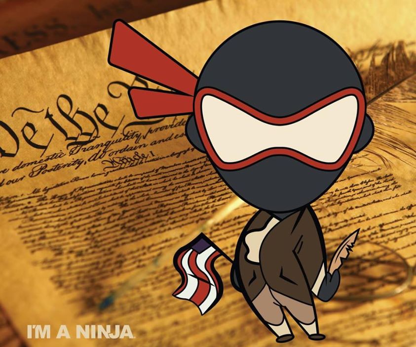 I'm A Ninja Presidents Day