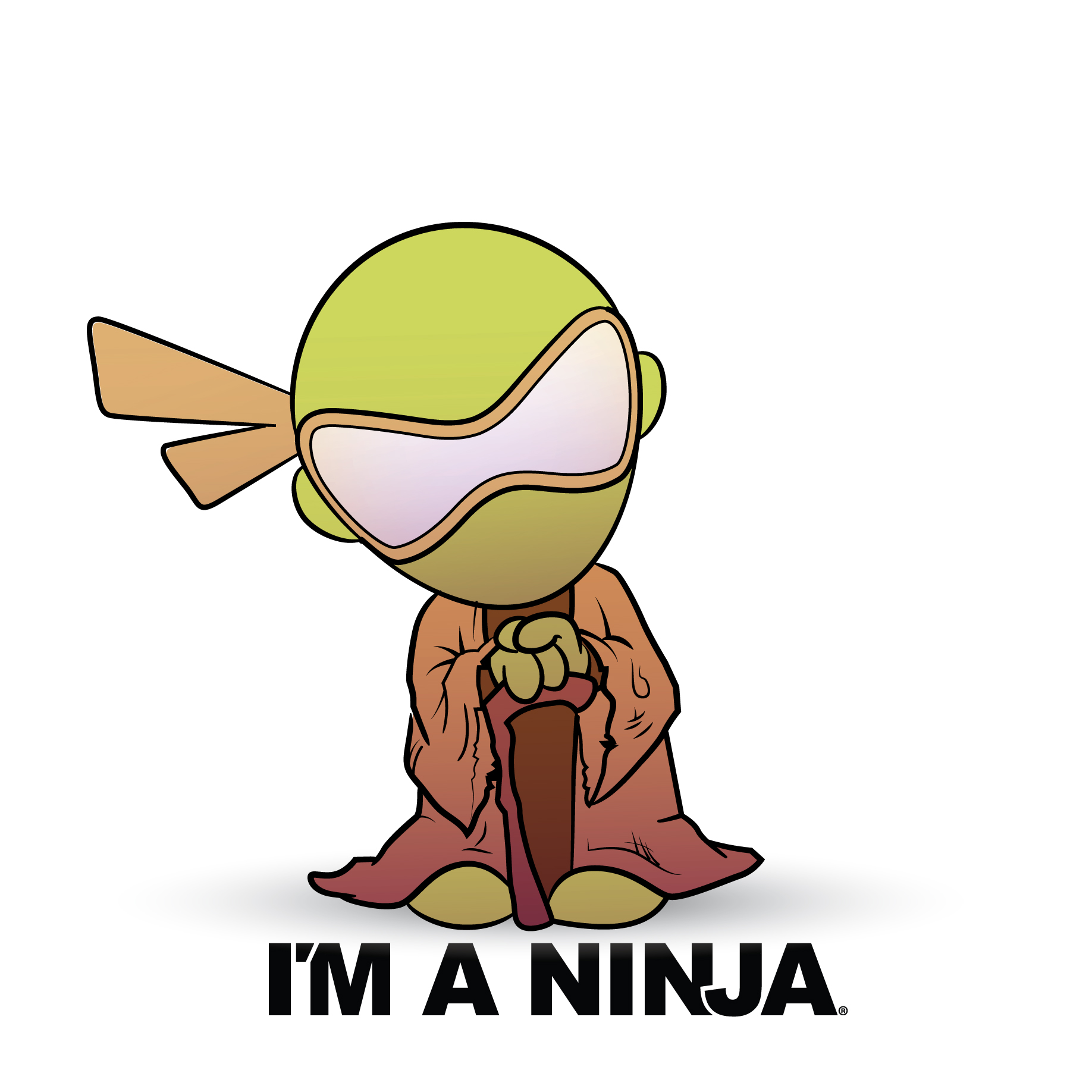 Yoda x I'M A NINJA