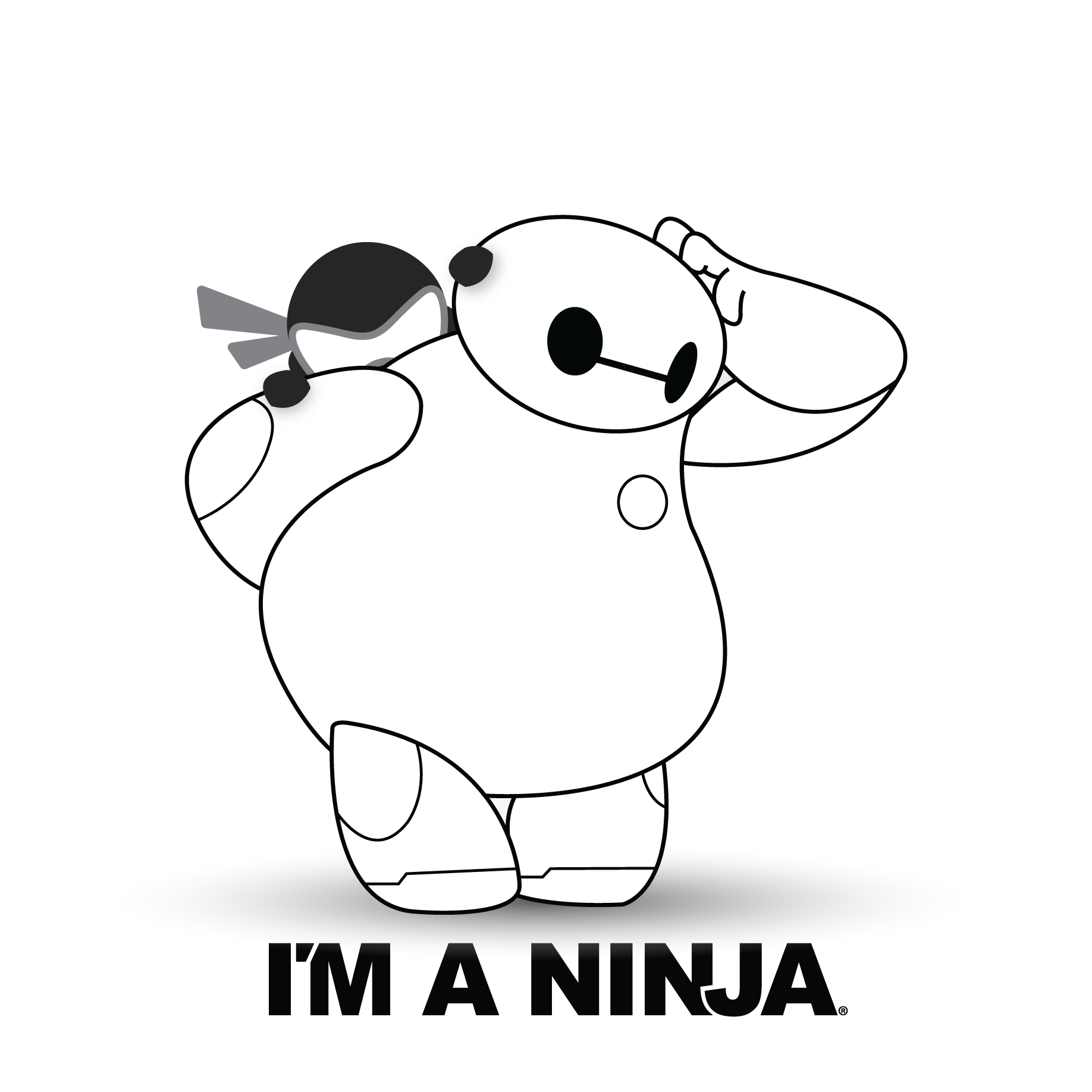 Baymax x I'M A NINJA