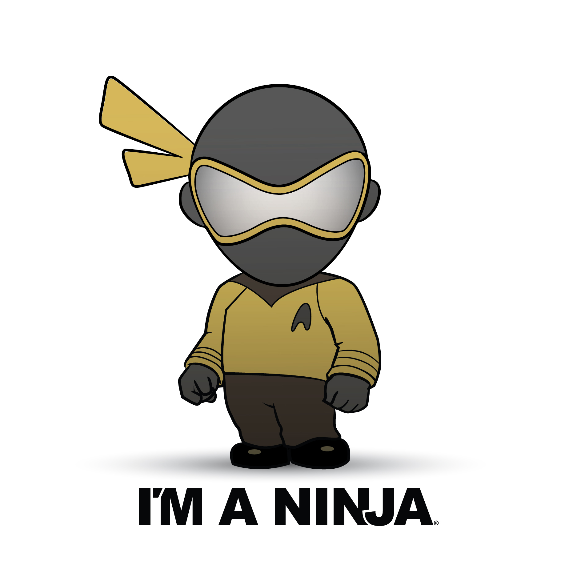 Captain Kirk x I'M A NINJA