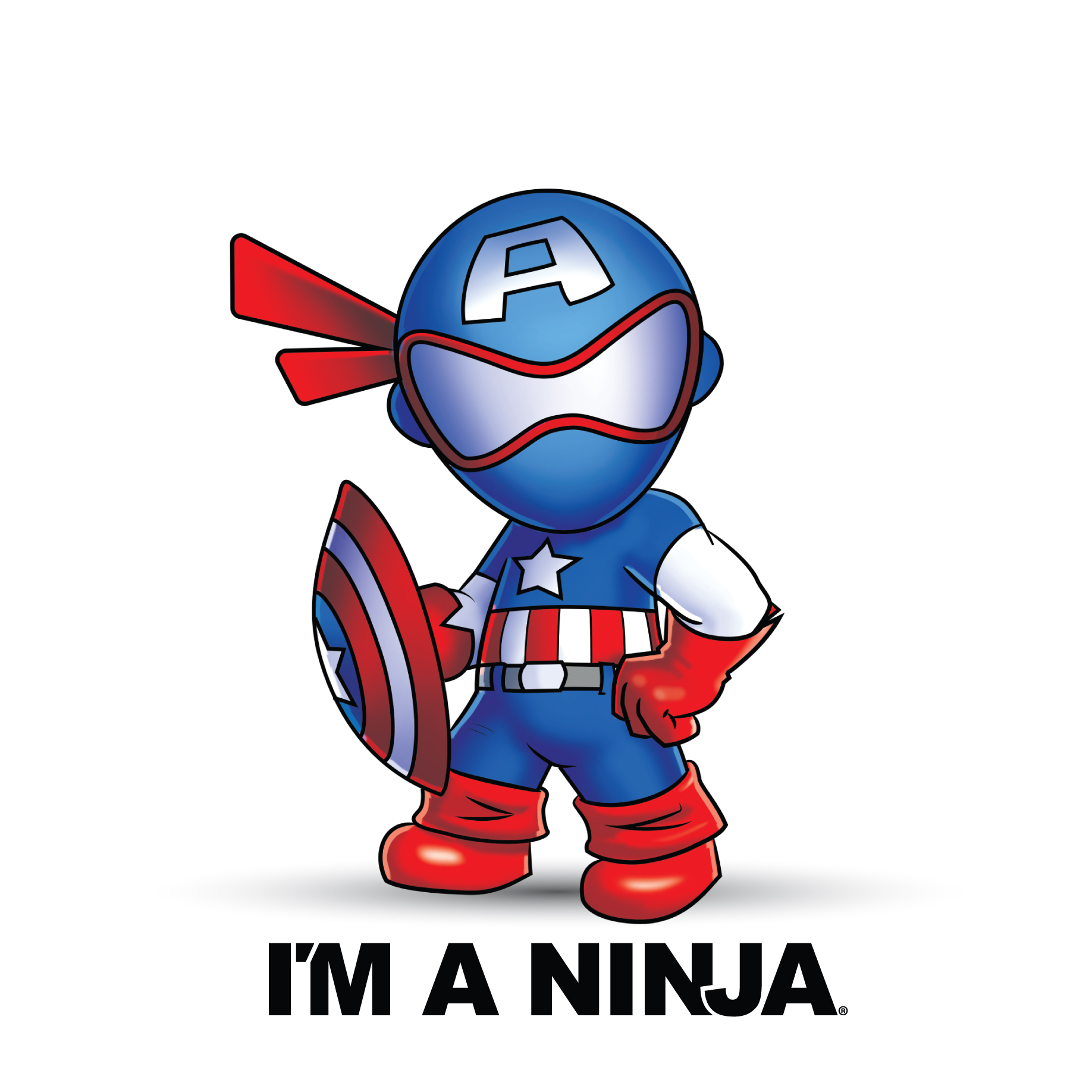 Captain America x I'M A NINJA