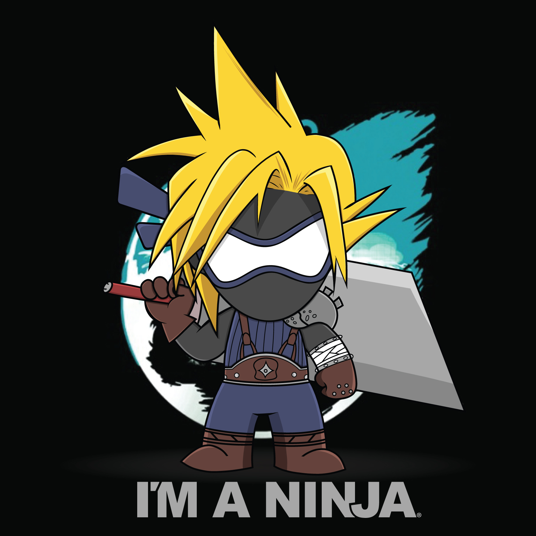 Cloud FFVII x I'M A NINJA