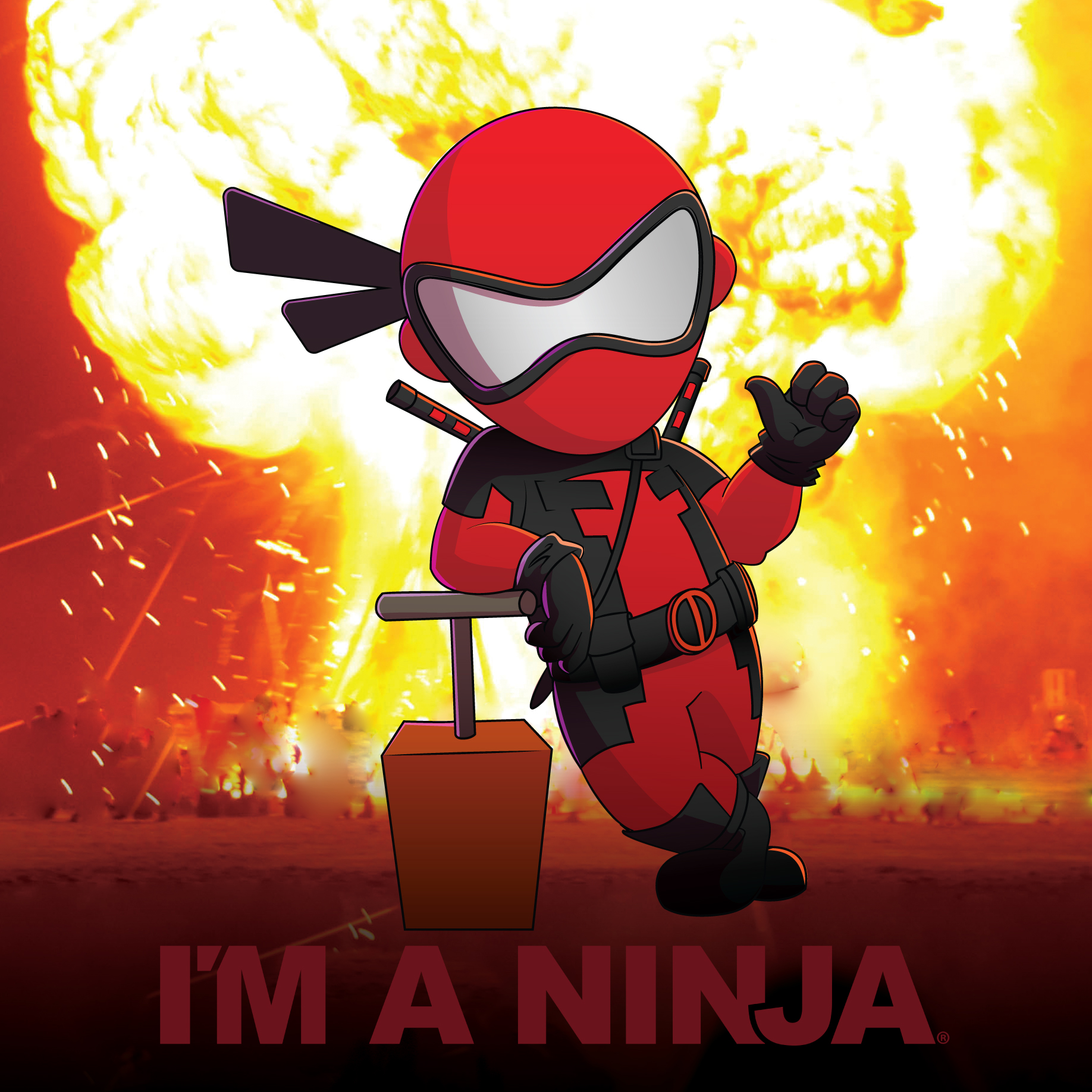 Deadpool x I'M A NINJA