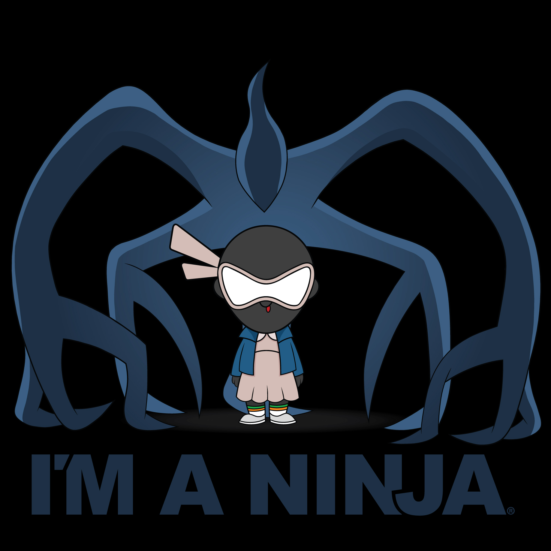 Eleven and Mind Flayer x I'M A NINJA