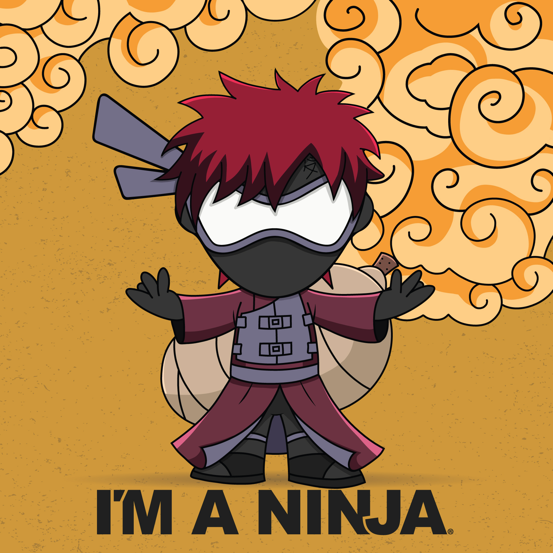 Gaara x I'M A NINJA