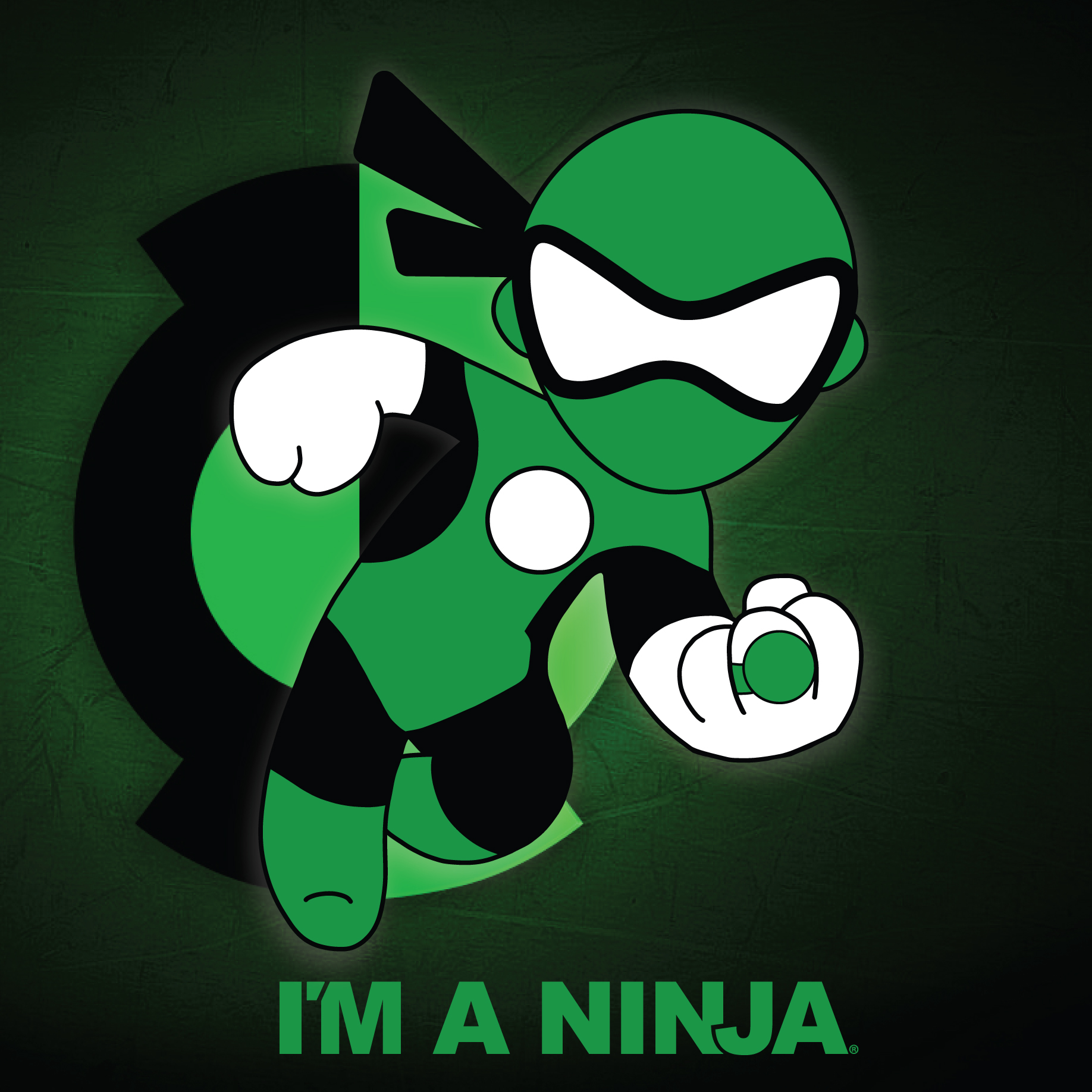 Green Lantern x I'M A NINJA