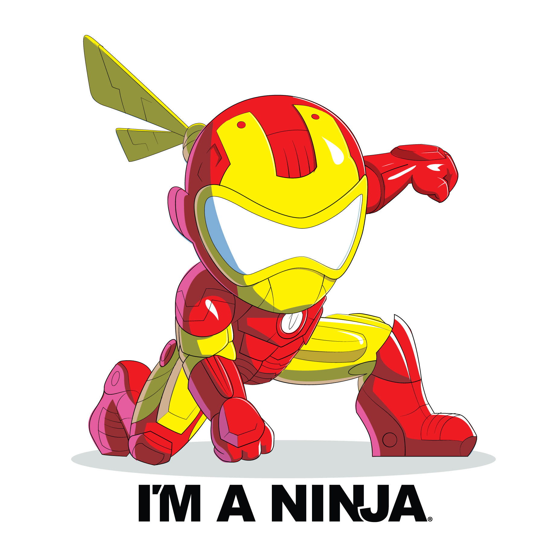 Iron Man x I'M A NINJA