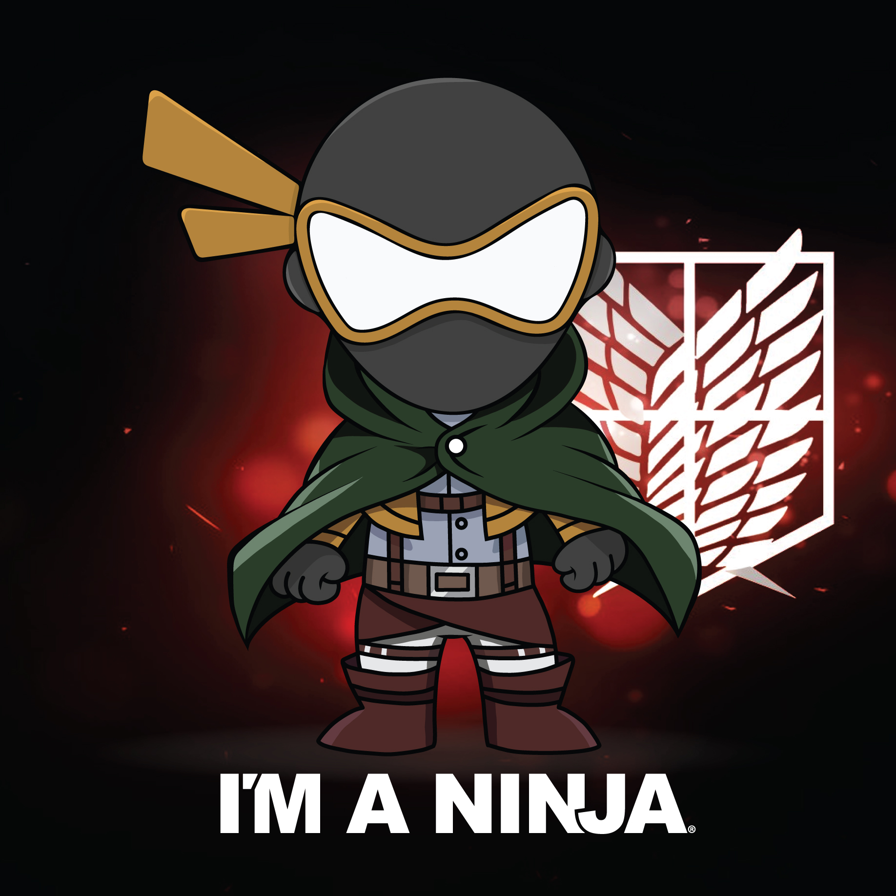 Levi x I'M A NINJA