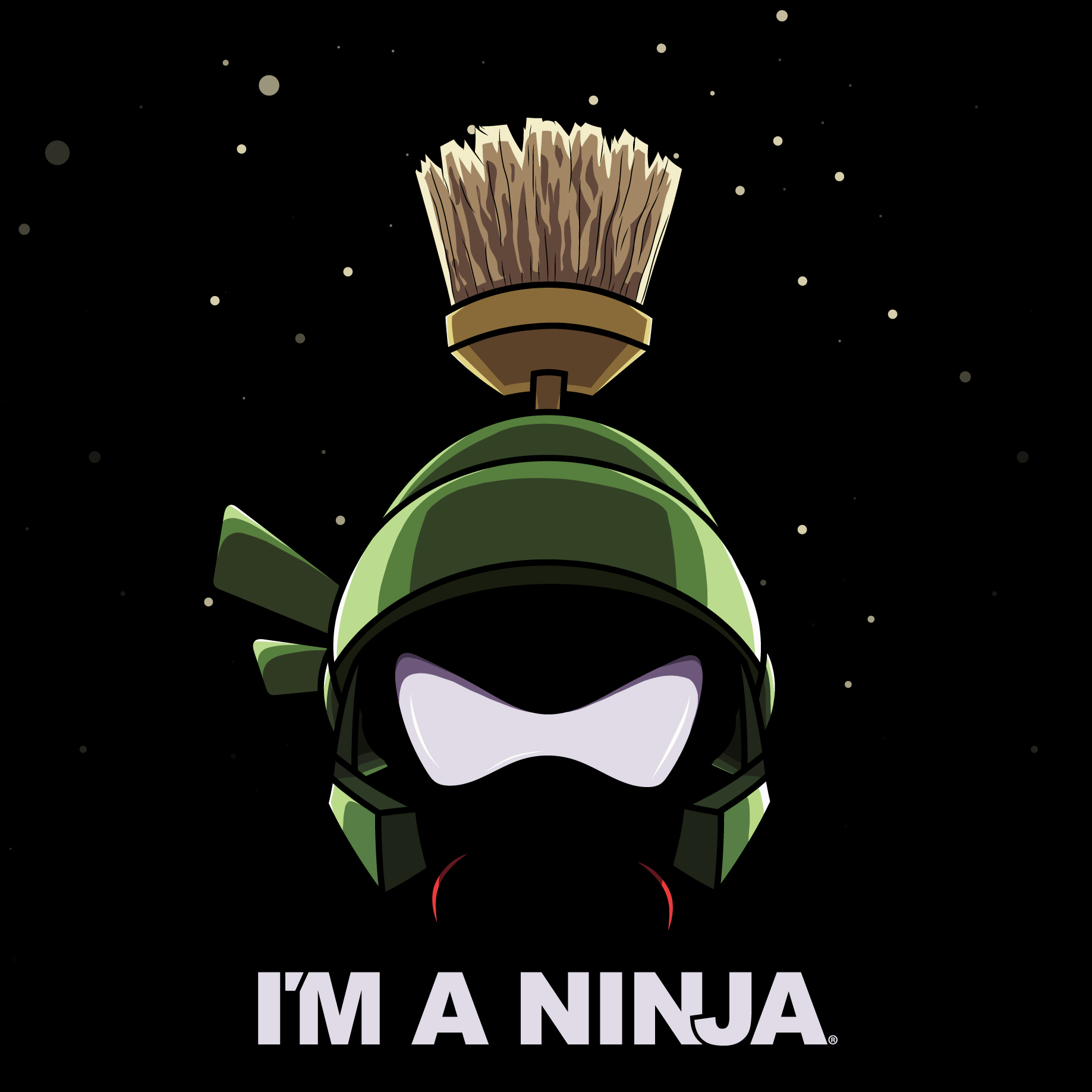 Marvin The Martian x I'M A NINJA