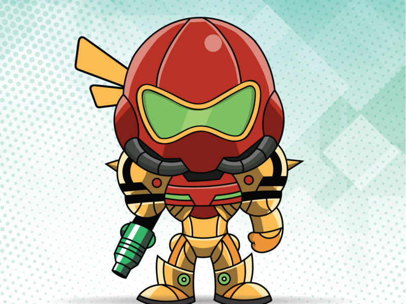 Metroid x I'M A NINJA