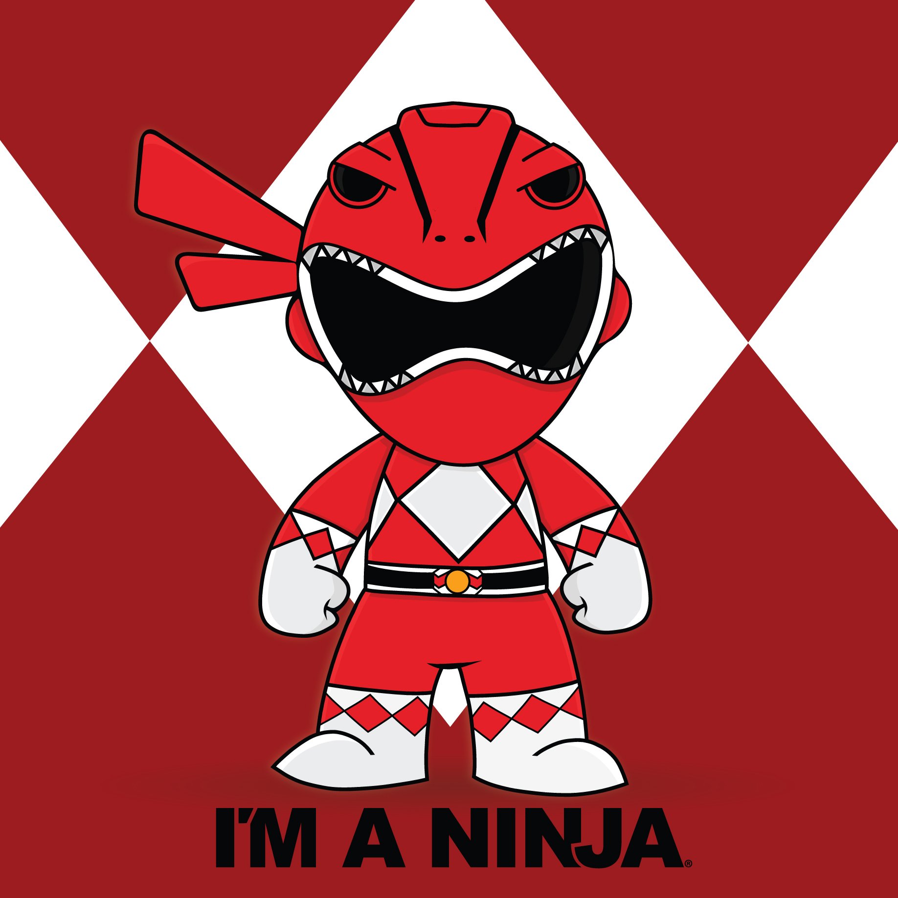 Red Ranger x I'M A NINJA