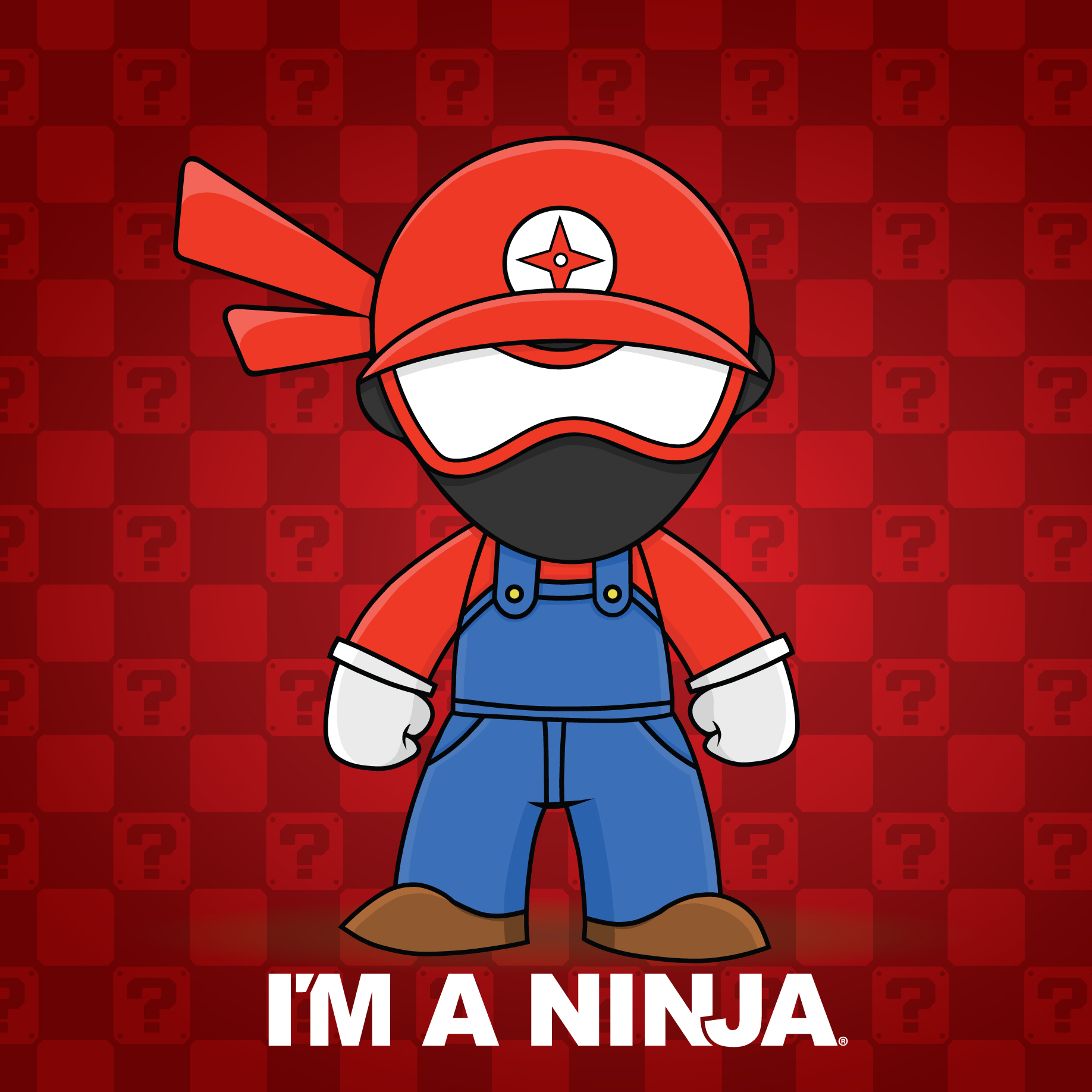 Super Mario x I'M A NINJA