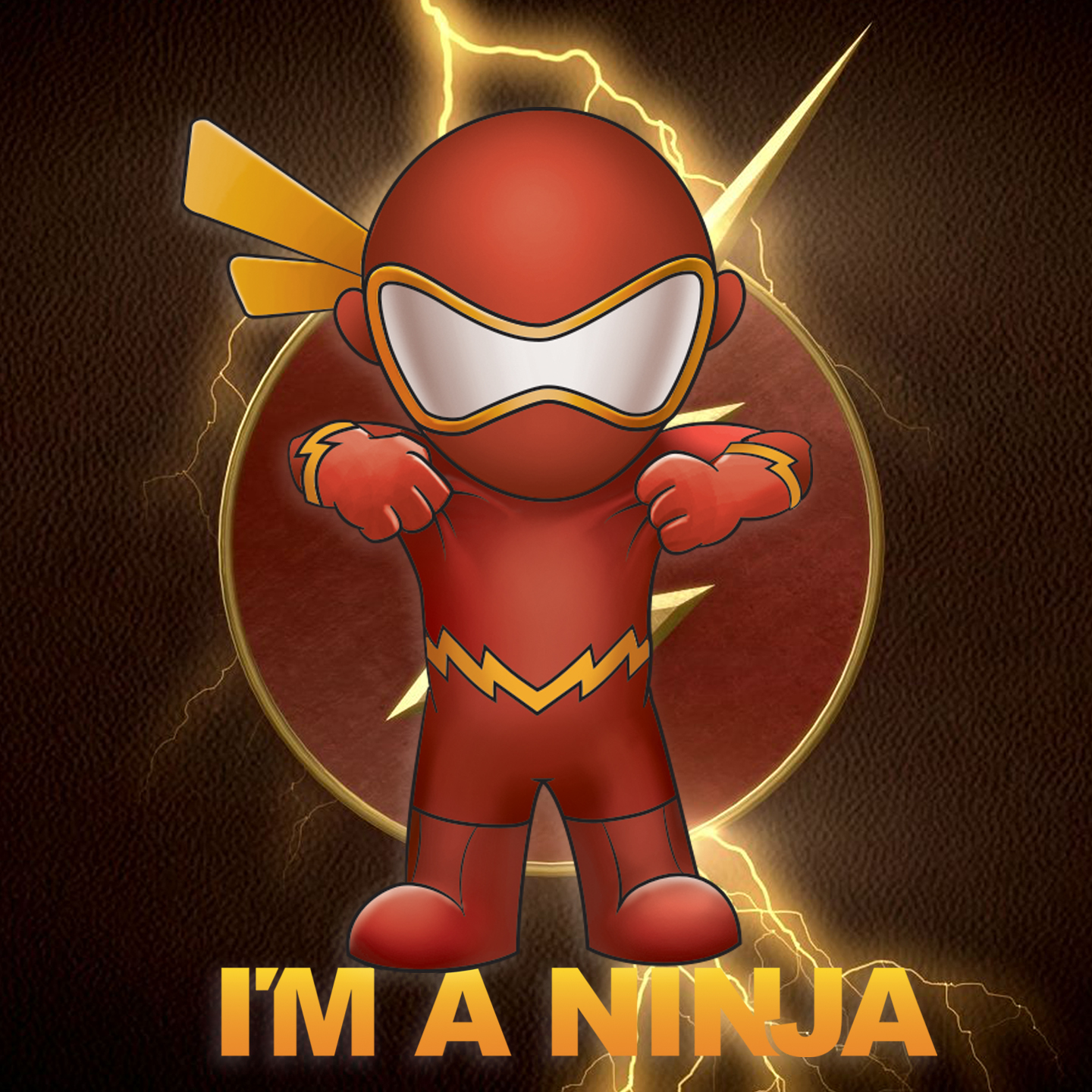 The Flash x I'M A NINJA