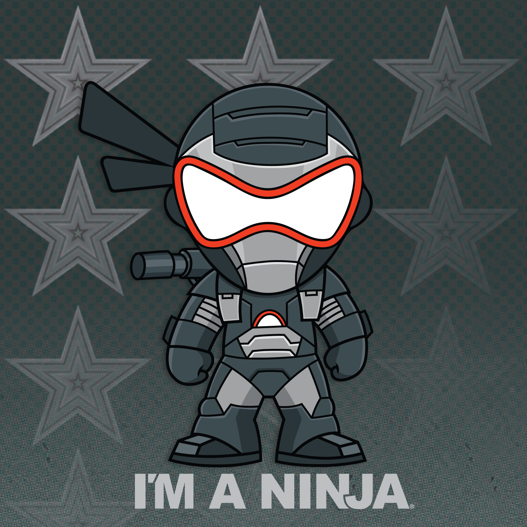 War Machine x I'M A NINJA