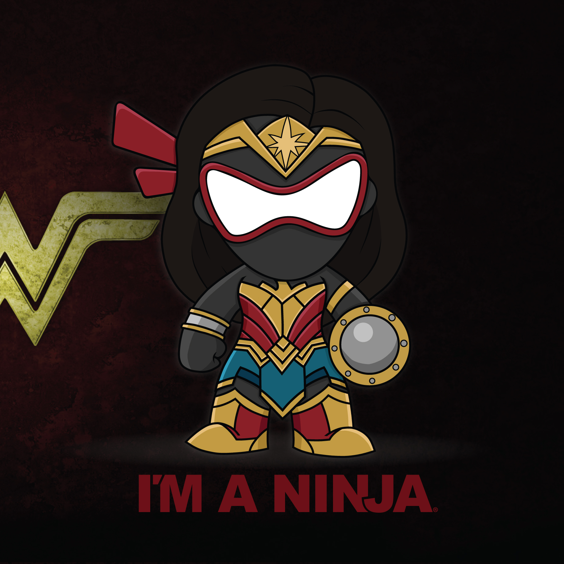 Wonder Woman x I'M A NINJA