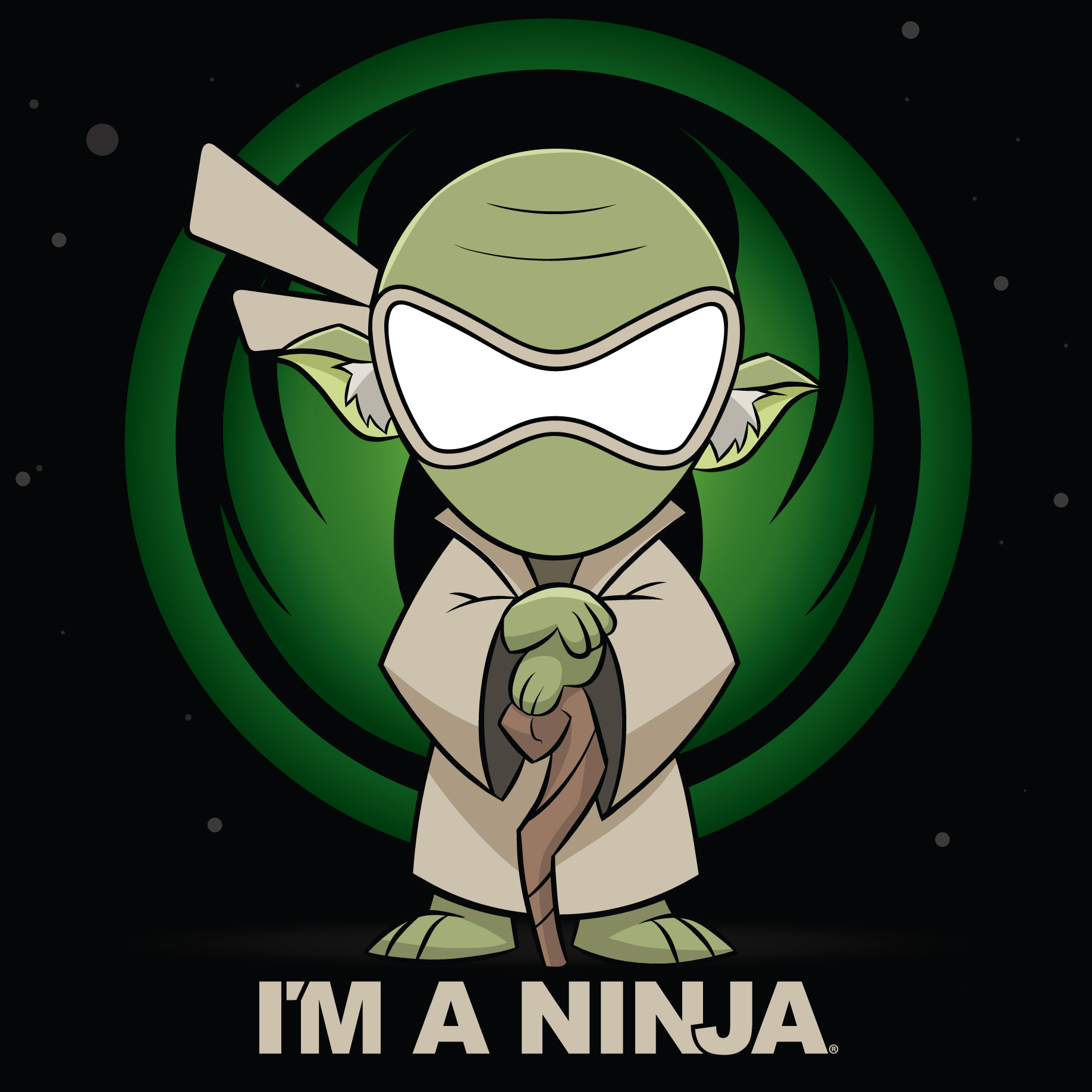 Yoda x I'M A NINJA