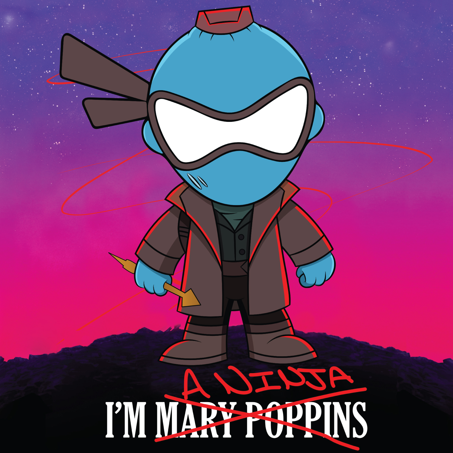 Yondu x I'M A NINJA