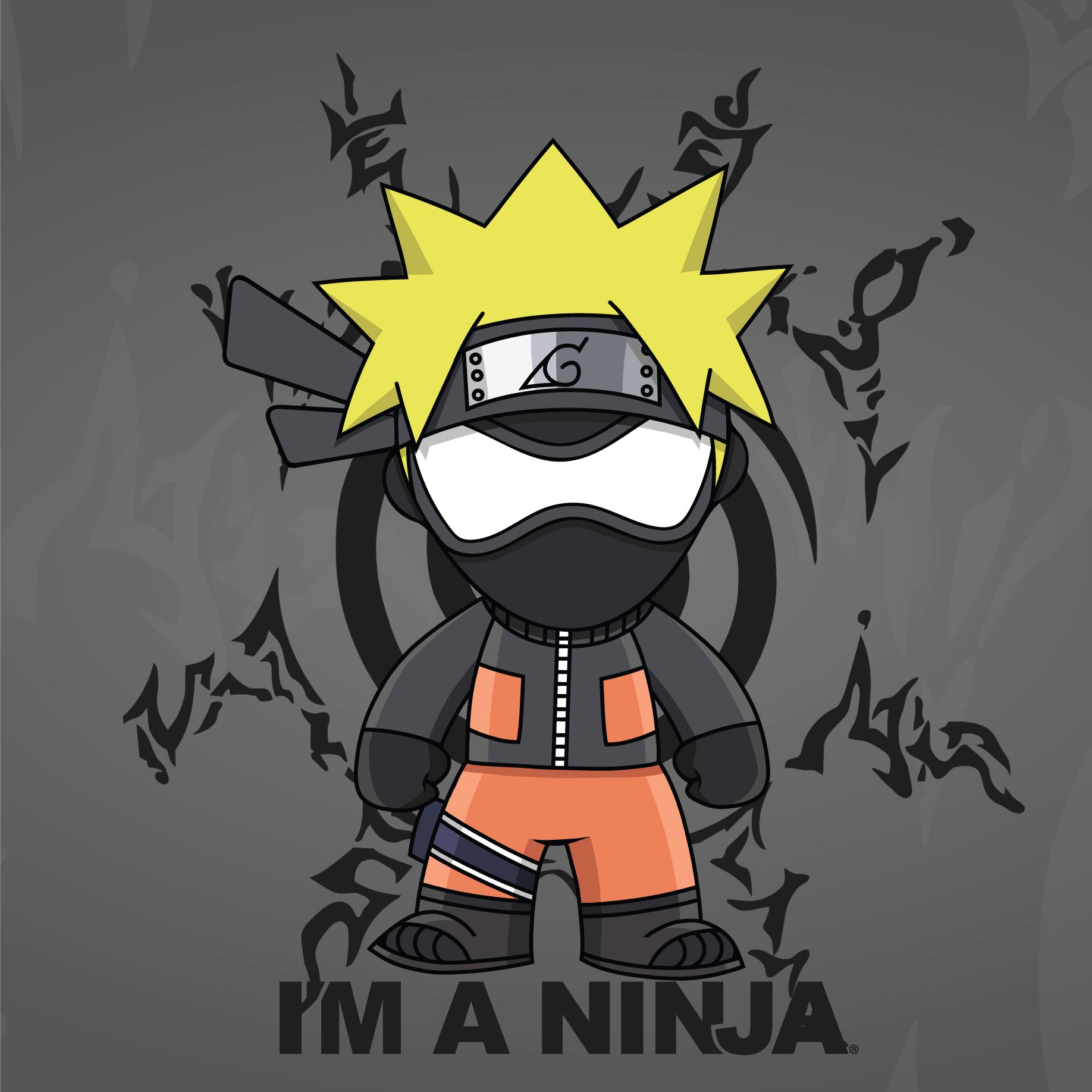 Naruto x I'M A NINJA