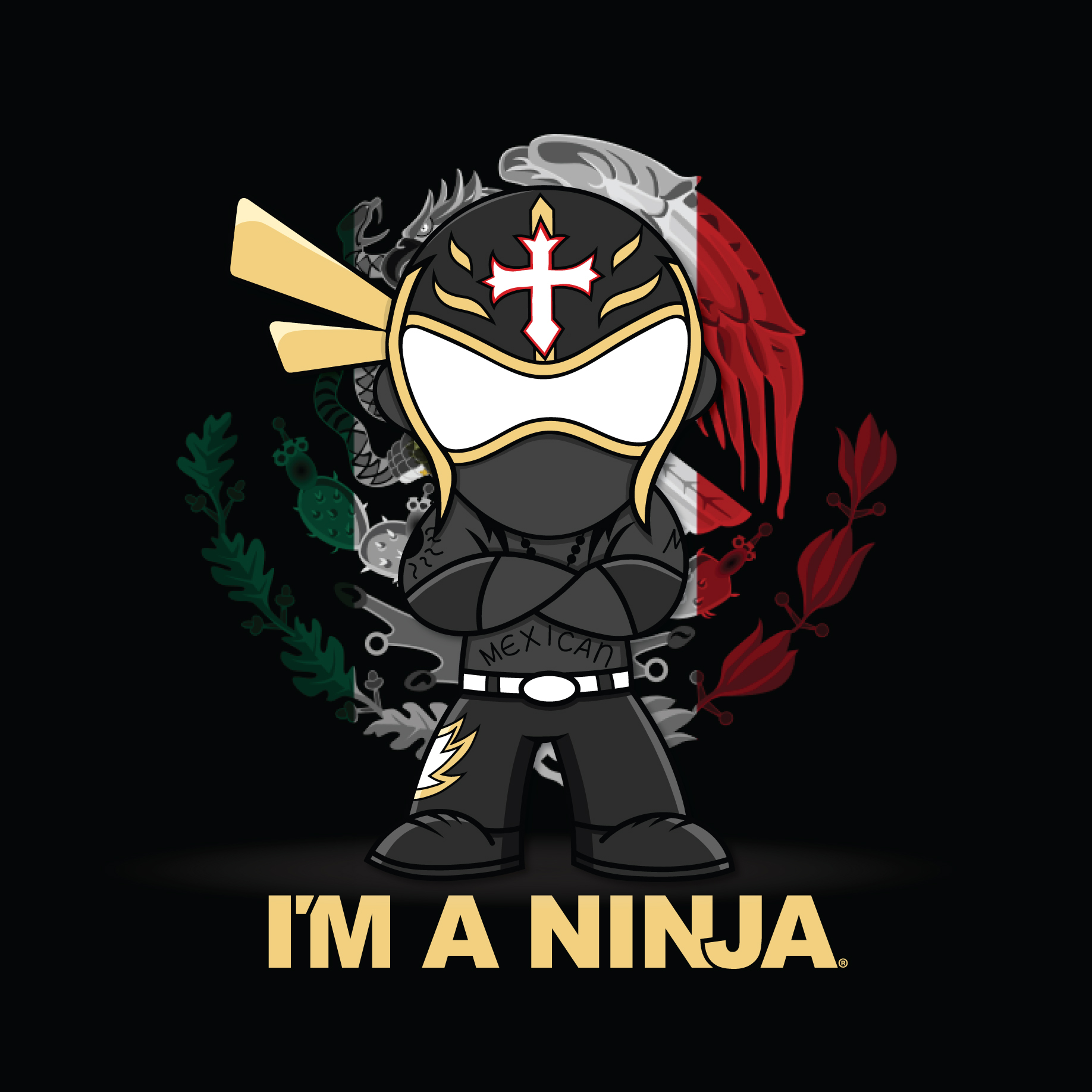 Rey Mysterio x I'M A NINJA