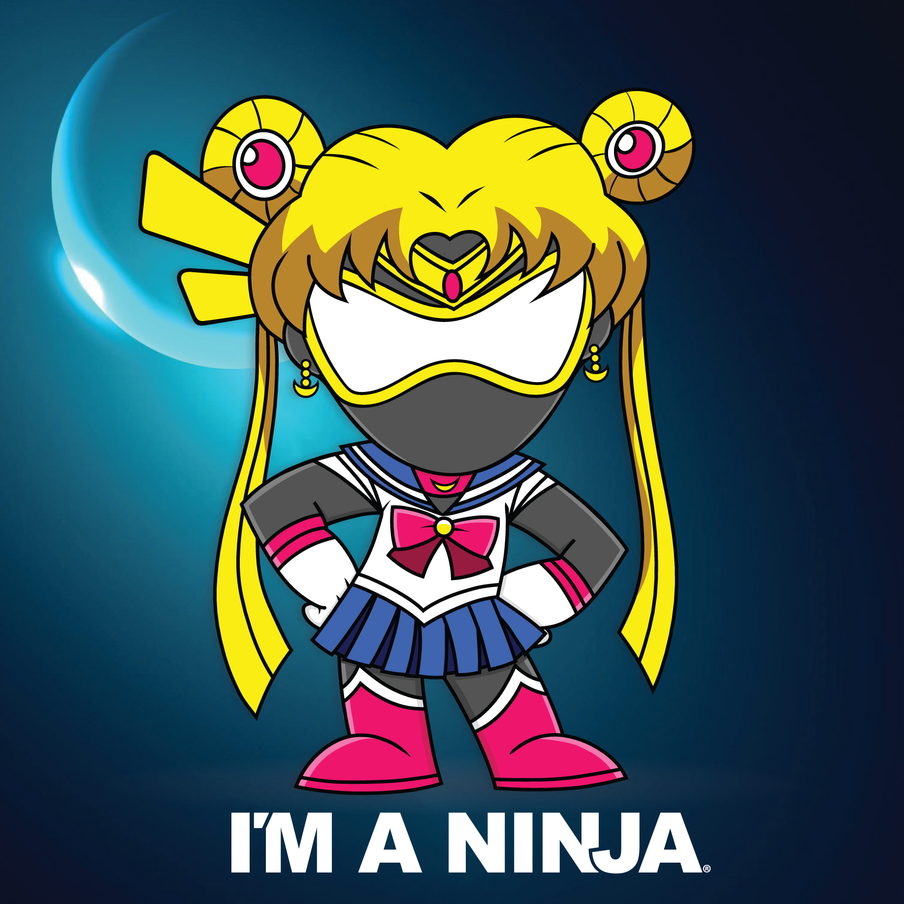 Sailor Moon x I'M A NINJA