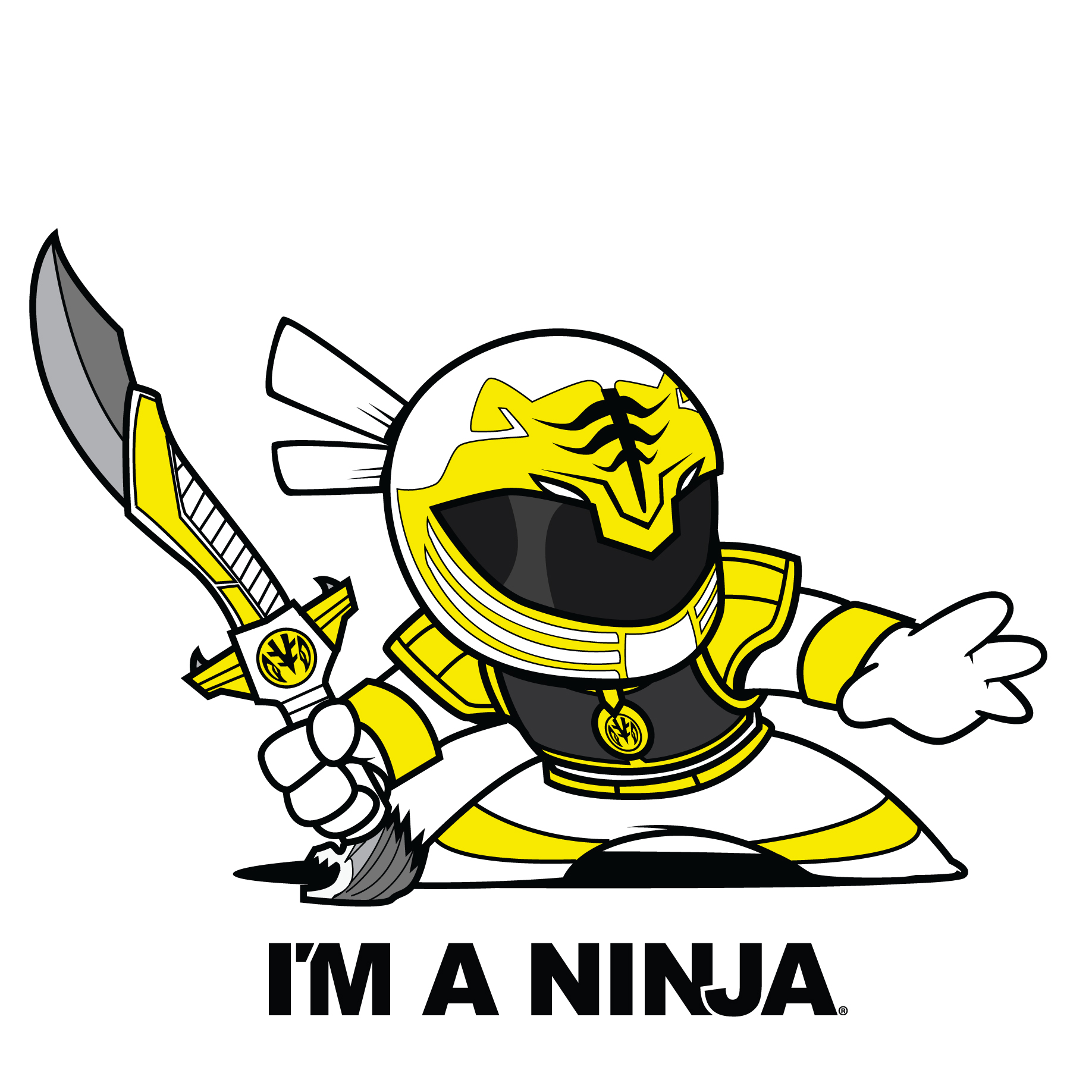 White Ranger x I'M A NINJA