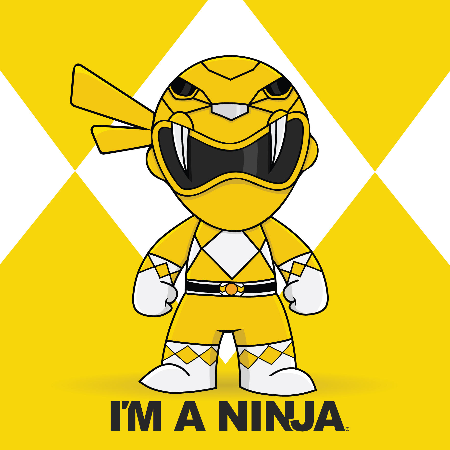 Yellow Ranger x I'M A NINJA
